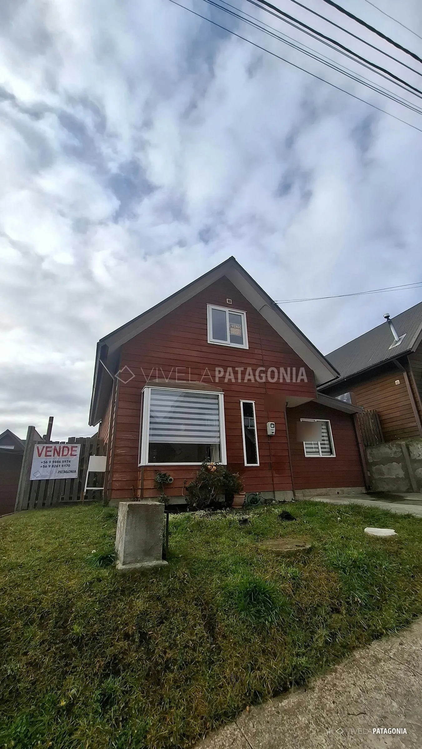 La casa, en un barrio residencial de Coyhaique · Casa urbana en venta · Coyhaique urbano