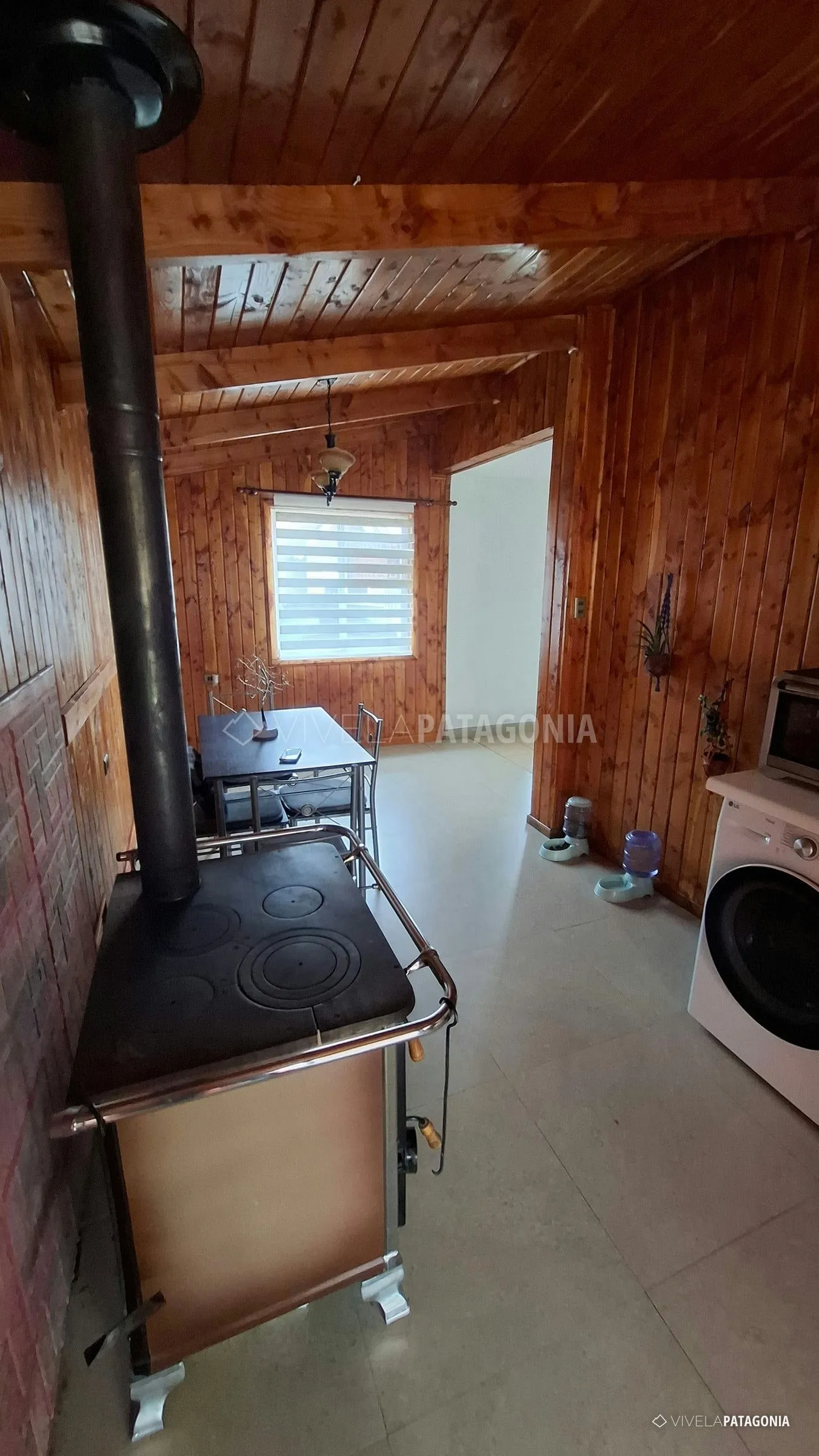 Cocina ampliada, con espacio para lavadora · Casa urbana en venta · Coyhaique urbano