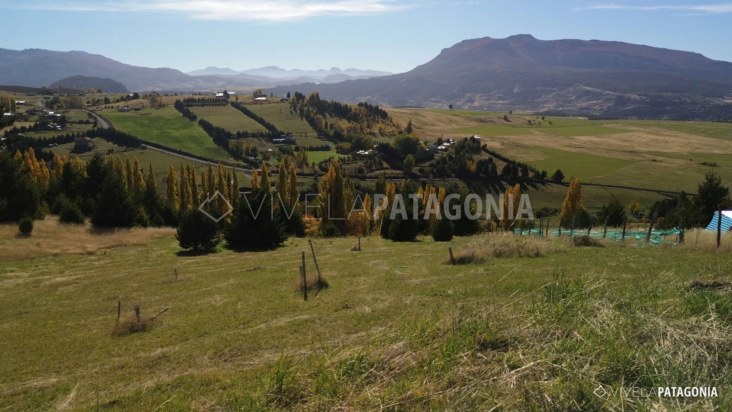 Vista abierta a valle y cordillera · Parcela en venta · El Claro · Huemules