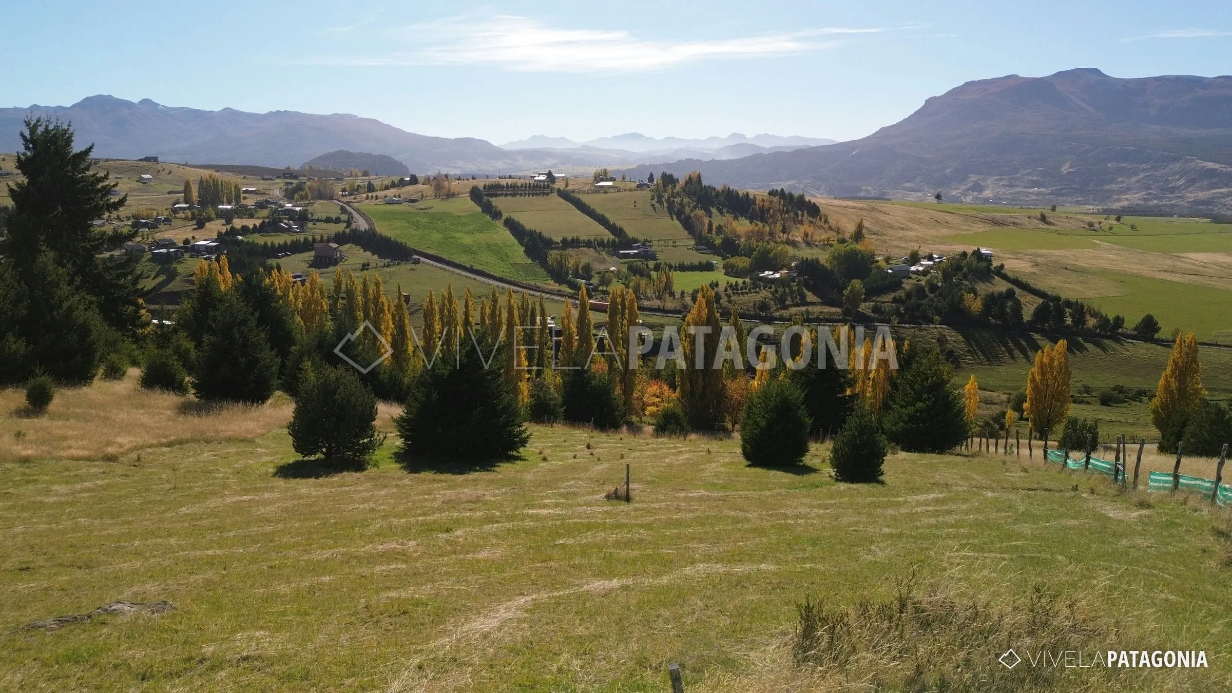 La vista que se disfruta desde la parcela · Parcela en venta · El Claro · Huemules