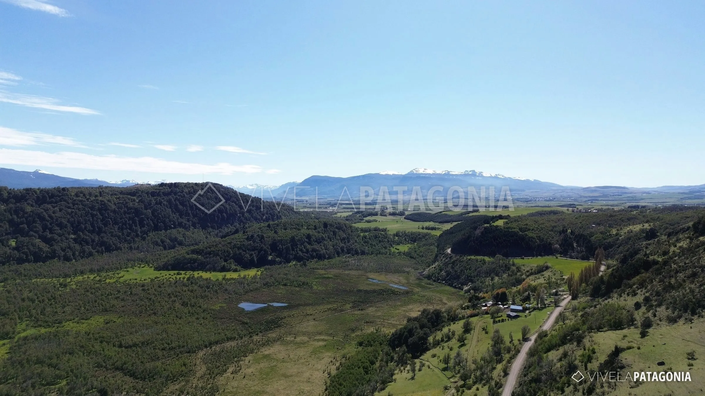 El valle que rodea el lago · Parcela en venta · Lago Elizalde